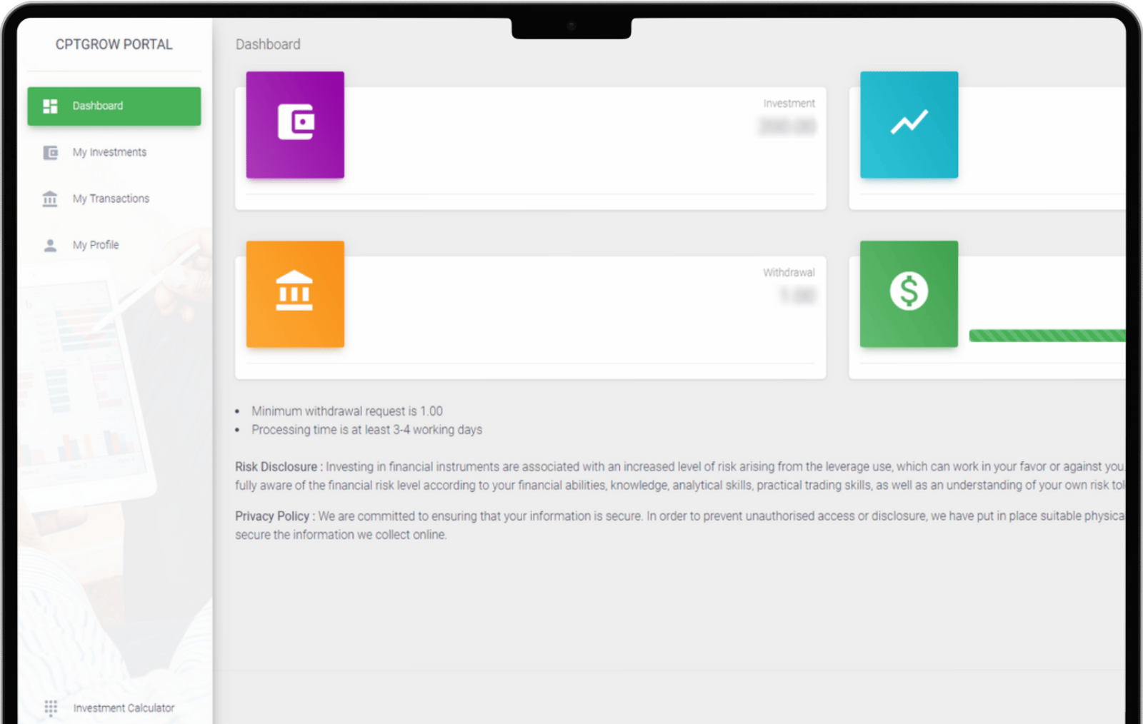 Investment Tracking System