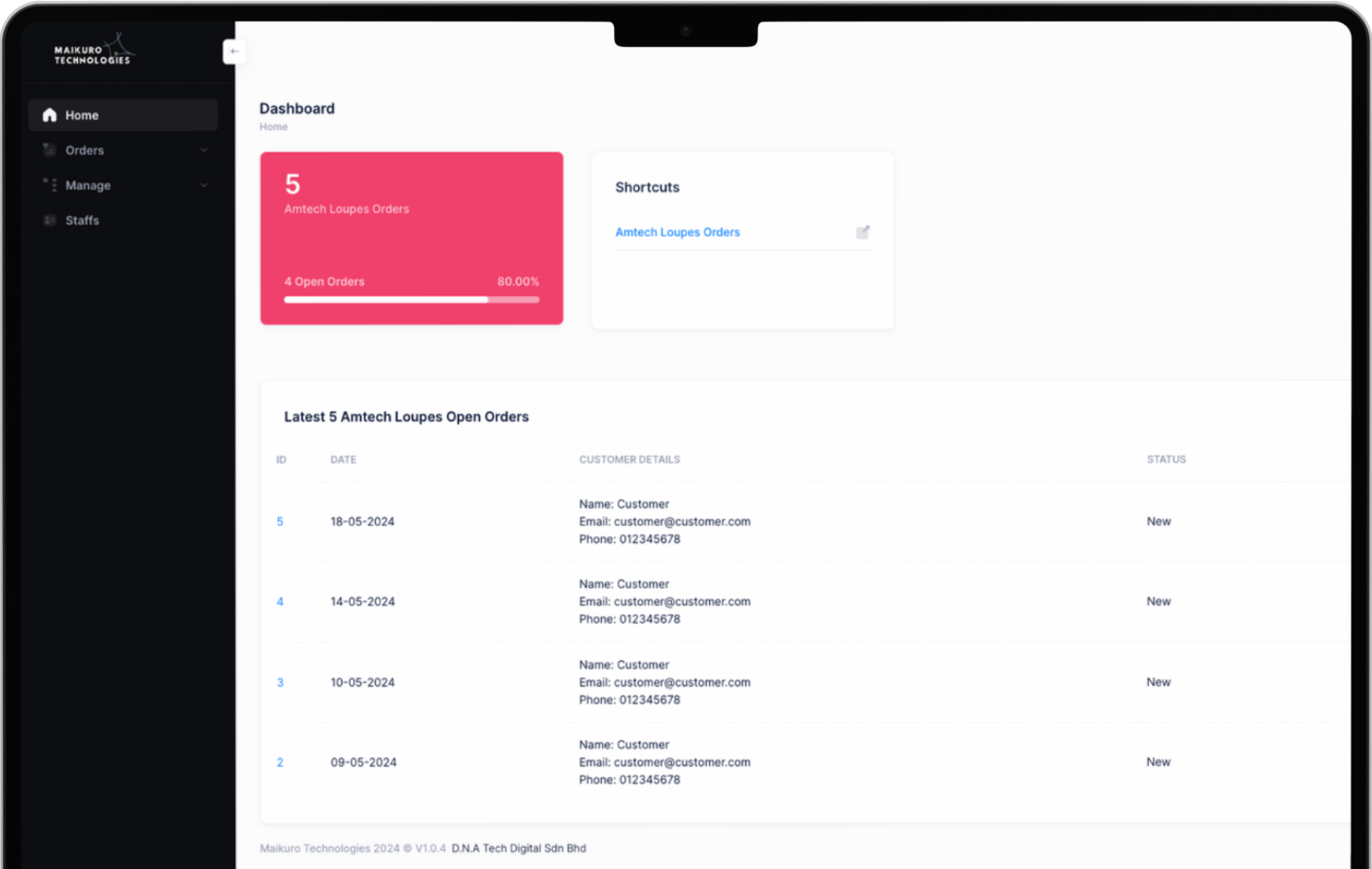 Order Management System